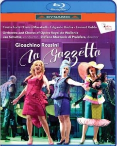Rossini Gioachino - La Gazzetta (Bd) in der Gruppe MUSIK / Musik Blu-Ray / Klassiskt bei Bengans Skivbutik AB (2037307)