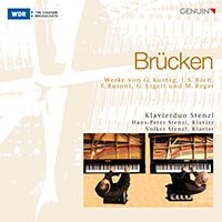 Bach / Busoni / Reger - Brücken in der Gruppe Externt_Lager / Naxoslager bei Bengans Skivbutik AB (2037428)