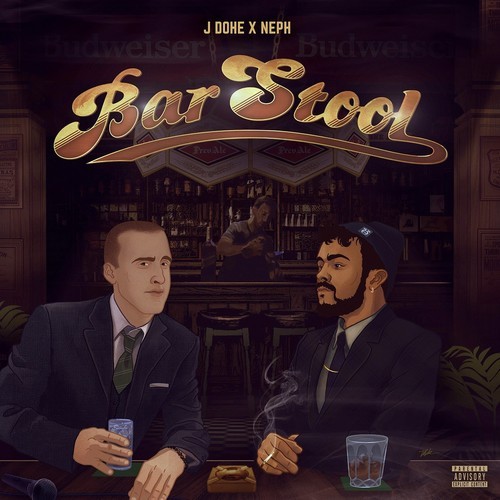 J Dohe X Neph - Bar Stool in der Gruppe CD / Hip Hop bei Bengans Skivbutik AB (2038822)