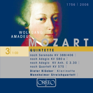 Mozart W A - Quintets, Vol. 3 in der Gruppe CD bei Bengans Skivbutik AB (2040944)