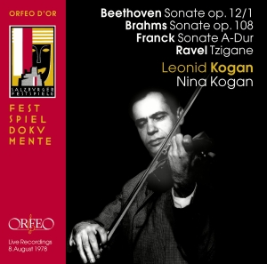 Beethoven / Brahms / Ravel - Violin Sonatas in der Gruppe CD bei Bengans Skivbutik AB (2040954)