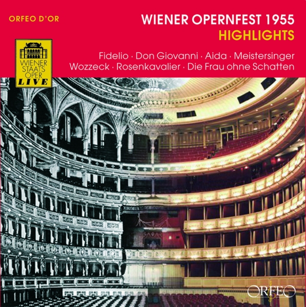 Various - Vienna Opera Festival 1955, Highlig in der Gruppe CD / Bestseller bei Bengans Skivbutik AB (2040960)