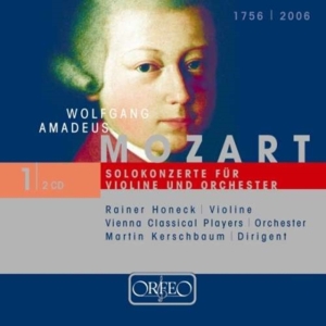 Mozart W A - Violin Concertos Nos. 2, 3 & 5 in der Gruppe CD bei Bengans Skivbutik AB (2040966)