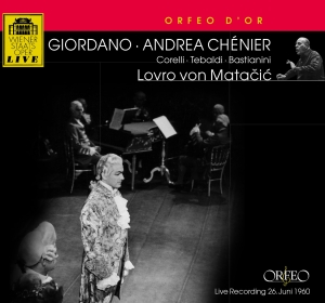Giordano Umberto - Andrea Chénier in der Gruppe CD bei Bengans Skivbutik AB (2040971)