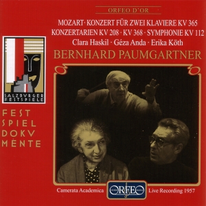 Mozart W A - Piano Concerto No. 10 For 2 Pianos in der Gruppe CD / Klassiskt bei Bengans Skivbutik AB (2042669)