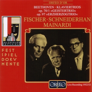 Beethoven Ludwig Van - Piano Trios Nos. 5 & 7 in der Gruppe CD bei Bengans Skivbutik AB (2042685)