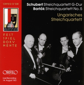 Schubert Franz - String Quartet No. 15 in der Gruppe CD bei Bengans Skivbutik AB (2042691)