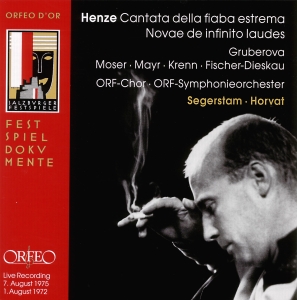 Henze H W - Cantata Della Fiaba Estrema in der Gruppe CD / Klassiskt bei Bengans Skivbutik AB (2042696)