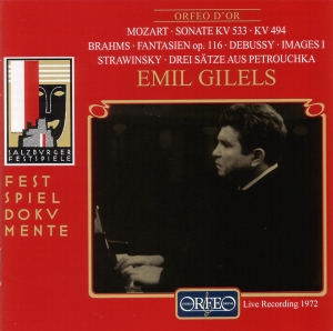 Mozart W A - Piano Sonata No. 15 in der Gruppe CD bei Bengans Skivbutik AB (2042727)
