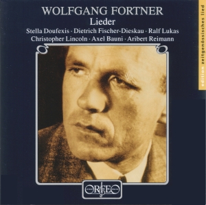 Fortner Wolfgang - Lieder in der Gruppe CD bei Bengans Skivbutik AB (2043717)