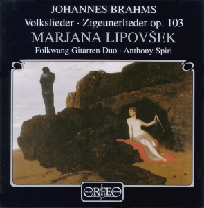 Brahms Johannes - Volkslieder / Zigeunerlieder in der Gruppe CD bei Bengans Skivbutik AB (2043725)
