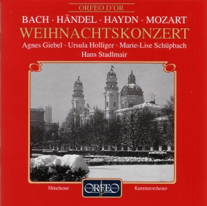 Bach / Handel / Haydn / Mozart - Weihnachtskonzert in der Gruppe Externt_Lager / Naxoslager bei Bengans Skivbutik AB (2043737)