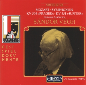 Mozart W A - Symphonies Nos. 38 & 41 in der Gruppe CD bei Bengans Skivbutik AB (2043766)