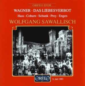 Wagner Richard - Das Liebesverbot (3 Cd) in der Gruppe CD bei Bengans Skivbutik AB (2044135)