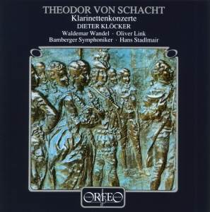 Schacht Theodor Von - Clarinet Concertos in der Gruppe CD bei Bengans Skivbutik AB (2044530)