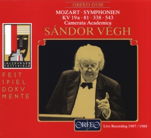 Mozart W A - Symphonies Nos. 34 & 39 in der Gruppe CD bei Bengans Skivbutik AB (2044543)