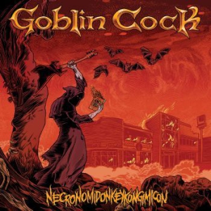 Goblin Cock - Necronomidonkeykongimicon (Coloured in der Gruppe VINYL / Hårdrock/ Heavy metal bei Bengans Skivbutik AB (2056979)