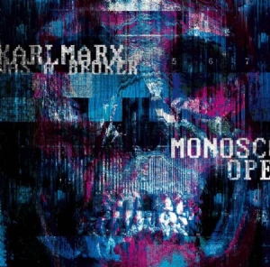 Karl Marx Was A Broker - Monoscope - Ltd.Blue Vinyl in der Gruppe VINYL bei Bengans Skivbutik AB (2057067)