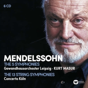 Kurt Masur - Mendelssohn: The Complete Symp in der Gruppe CD bei Bengans Skivbutik AB (2062505)