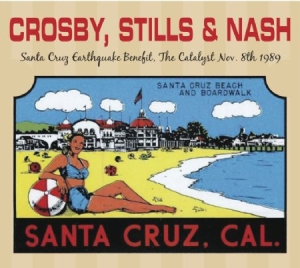 Crosby Stills & Nash - Santa Cruz Benefit 1989 in der Gruppe Minishops / Crosby Stills Nash bei Bengans Skivbutik AB (2062565)