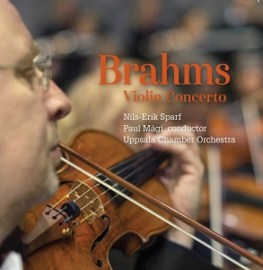 Nils-Erik Sparf Uppsala Chamber Or - Brahms Violin Concerto in der Gruppe CD bei Bengans Skivbutik AB (2069270)
