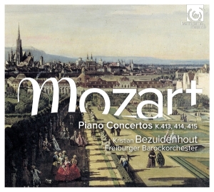 Kristian Bezuidenhout - Mozart Piano Concertos K. 413, 414, 415 in der Gruppe CD bei Bengans Skivbutik AB (2070001)