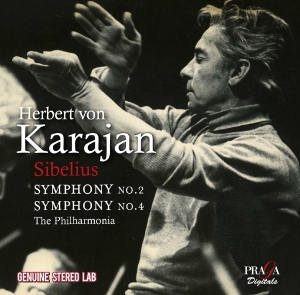 Herbert Von Karajan - Sibelius: Symphonies No. 2 & 4 in der Gruppe CD bei Bengans Skivbutik AB (2070016)