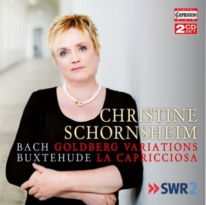Schornsheim Christine - Goldberg Variations & La Capriccios in der Gruppe CD bei Bengans Skivbutik AB (2072052)