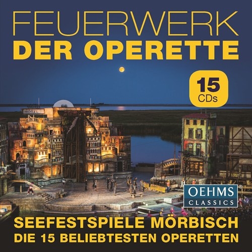 Seefestspiele Moerbisch - Operetta Fireworks (15 Cd) in der Gruppe CD / Bestseller bei Bengans Skivbutik AB (2072123)