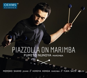 Nunoya Fumito / Honda Hiroya / Sh - Piazzolla On Marimba in der Gruppe CD bei Bengans Skivbutik AB (2072125)