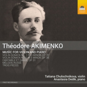 Chulochnikova Tatiana / Dedik Ana - Music For Violin & Piano in der Gruppe CD bei Bengans Skivbutik AB (2072184)