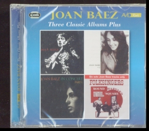Joan Baez - Three Classic Albums Plus in der Gruppe CD bei Bengans Skivbutik AB (2074897)