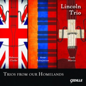 Lincoln Trio - Trios From Our Homelands in der Gruppe CD / Klassiskt bei Bengans Skivbutik AB (2085754)
