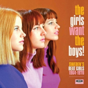 Various Artists - Girls Want The Boys! Sweden's Beat in der Gruppe CD bei Bengans Skivbutik AB (2086296)