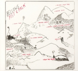 Bellows - Fist & Palm (Cyan Vinyl) in der Gruppe VINYL bei Bengans Skivbutik AB (2087808)