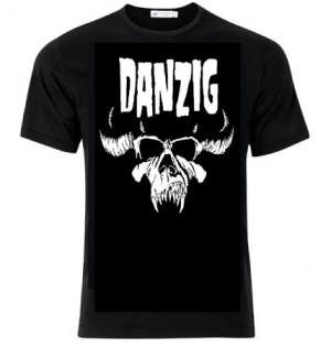 Danzig - Danzig T-Shirt Logo Skull in der Gruppe MERCH bei Bengans Skivbutik AB (2094009)