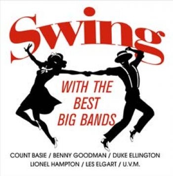 Various Artists - Swing With The Best Big Bands in der Gruppe VINYL / Bestseller bei Bengans Skivbutik AB (2099292)