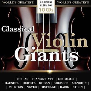Various Artists - Classical Violin Giants in der Gruppe CD bei Bengans Skivbutik AB (2103306)