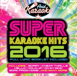Blandade Artister - Super Karaoke Hits 2016Á in der Gruppe CD bei Bengans Skivbutik AB (2103313)