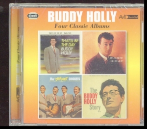 Holly Buddy - Four Classic Albums in der Gruppe CD bei Bengans Skivbutik AB (2103315)