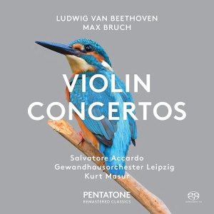 Salvatore Accardo Gewandhausorches - Violin Concertos in der Gruppe MUSIK / SACD / Klassiskt bei Bengans Skivbutik AB (2109359)