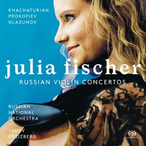 Julia Fischer Russian National Orc - Russian Violin Concertos in der Gruppe MUSIK / SACD / Klassiskt bei Bengans Skivbutik AB (2109360)