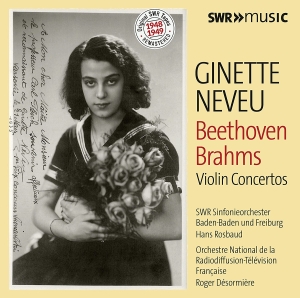 Ginette Neveu Ginette Neveu Orche - Violin Concertos in der Gruppe CD bei Bengans Skivbutik AB (2109792)