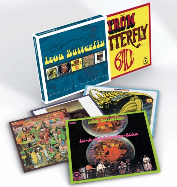Iron Butterfly - Original Album Series in der Gruppe CD / Bestseller bei Bengans Skivbutik AB (2116816)