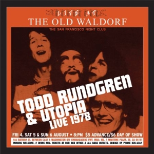 Rundgren Todd & Utopia - Live At The Old Waldorf in der Gruppe VINYL bei Bengans Skivbutik AB (2168004)