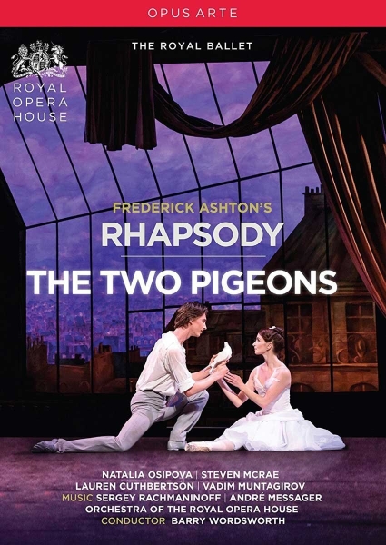 Osipova Mcrae Clark Cuthbertson - Frederick Ashton: Rhapsody &The Two in der Gruppe Externt_Lager / Naxoslager bei Bengans Skivbutik AB (2168125)