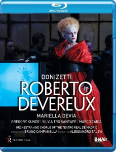 Mariella Devia Marco Caria Silvia - Roberto Devereux (Blu-Ray) in der Gruppe MUSIK / Musik Blu-Ray / Klassiskt bei Bengans Skivbutik AB (2168128)