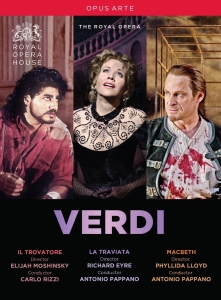 Cura Hvorostovsky Naef Villarroe - Il Trovatore, La Traviata & Macbeth in der Gruppe DVD & BLU-RAY bei Bengans Skivbutik AB (2168135)
