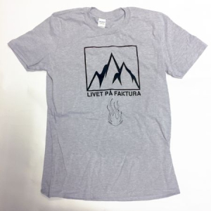 Livet På Faktura - T-shirt Grå (XL) in der Gruppe Livet På Faktura bei Bengans Skivbutik AB (2219851)