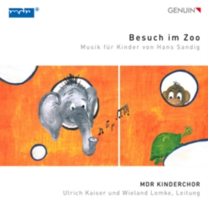 Mdr Kinderchor Wieland Lemke Inst - Besuch Im Zoo: Musik Für Kinder Von in der Gruppe CD bei Bengans Skivbutik AB (2236955)
